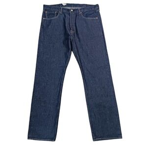 Levi's 501 Original Jeans Men's 38x32 Blue Button Fly Straight Fit 100%‎ Cotton